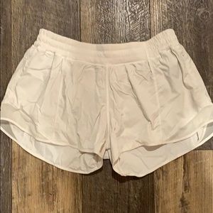 Lululemon white shorts